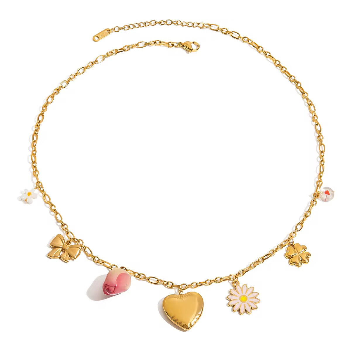 Flora Charm Necklace