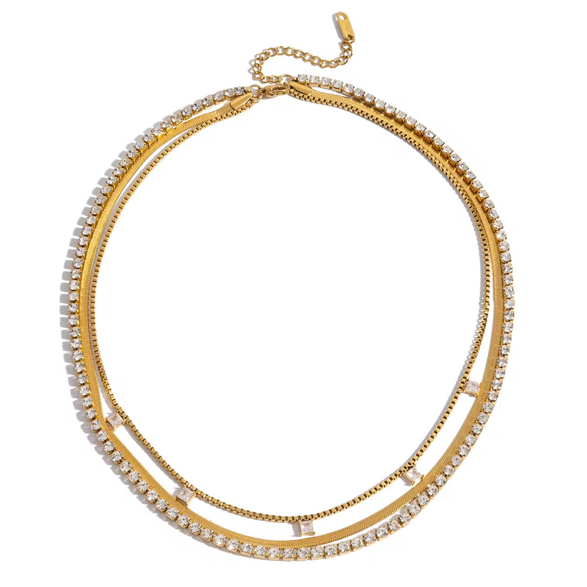 Aurelia layered necklace