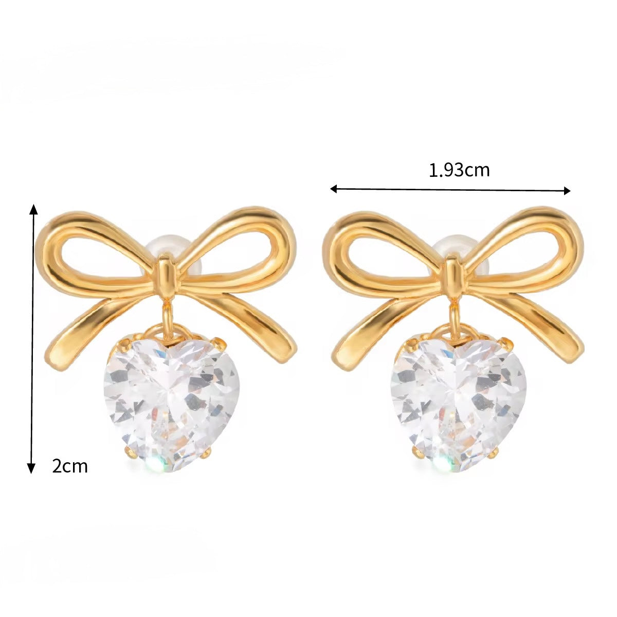 Bowknot Drop Earrings