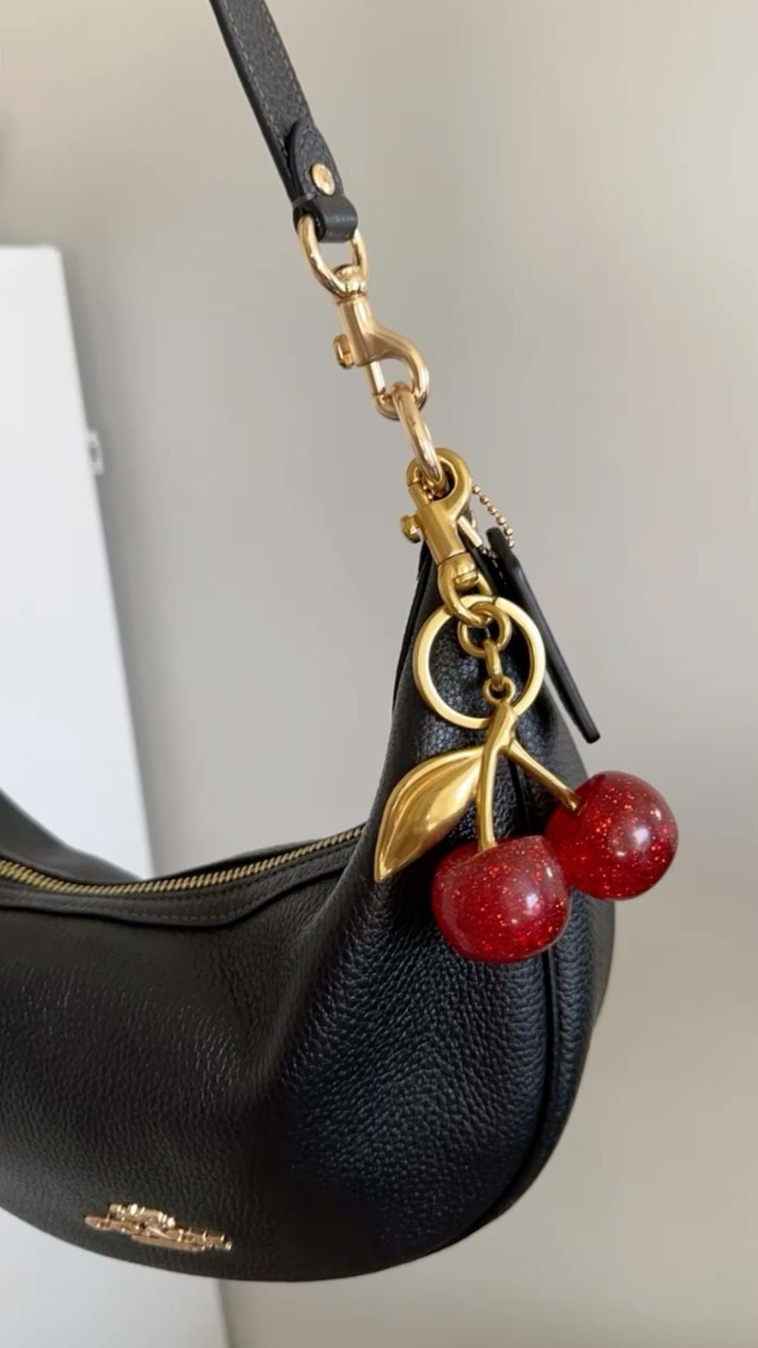 Cherry Bag charm
