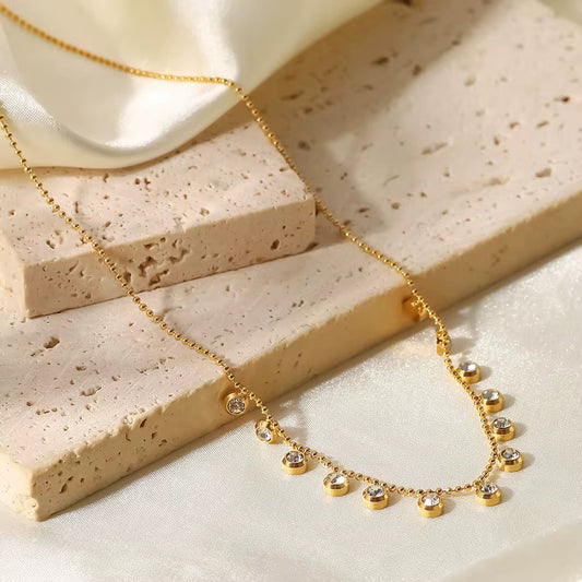 Dainty Drops Necklace