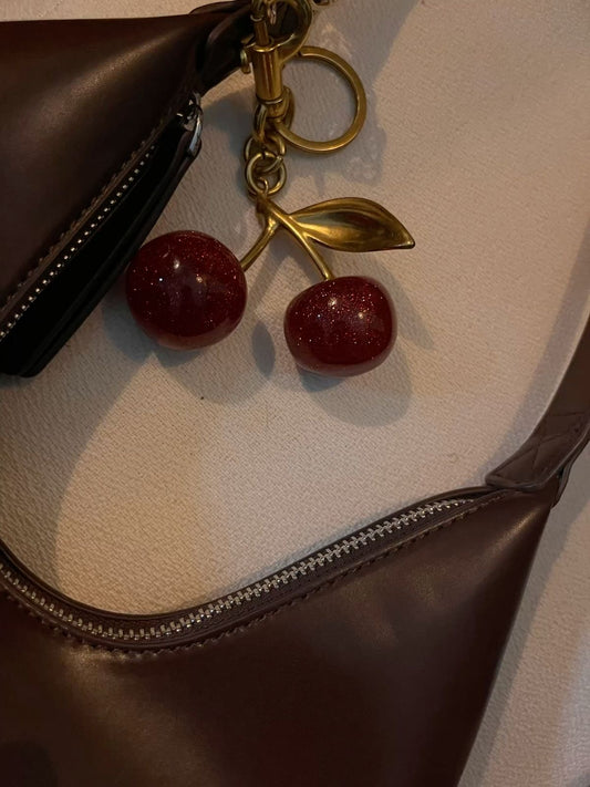 Cherry Bag charm