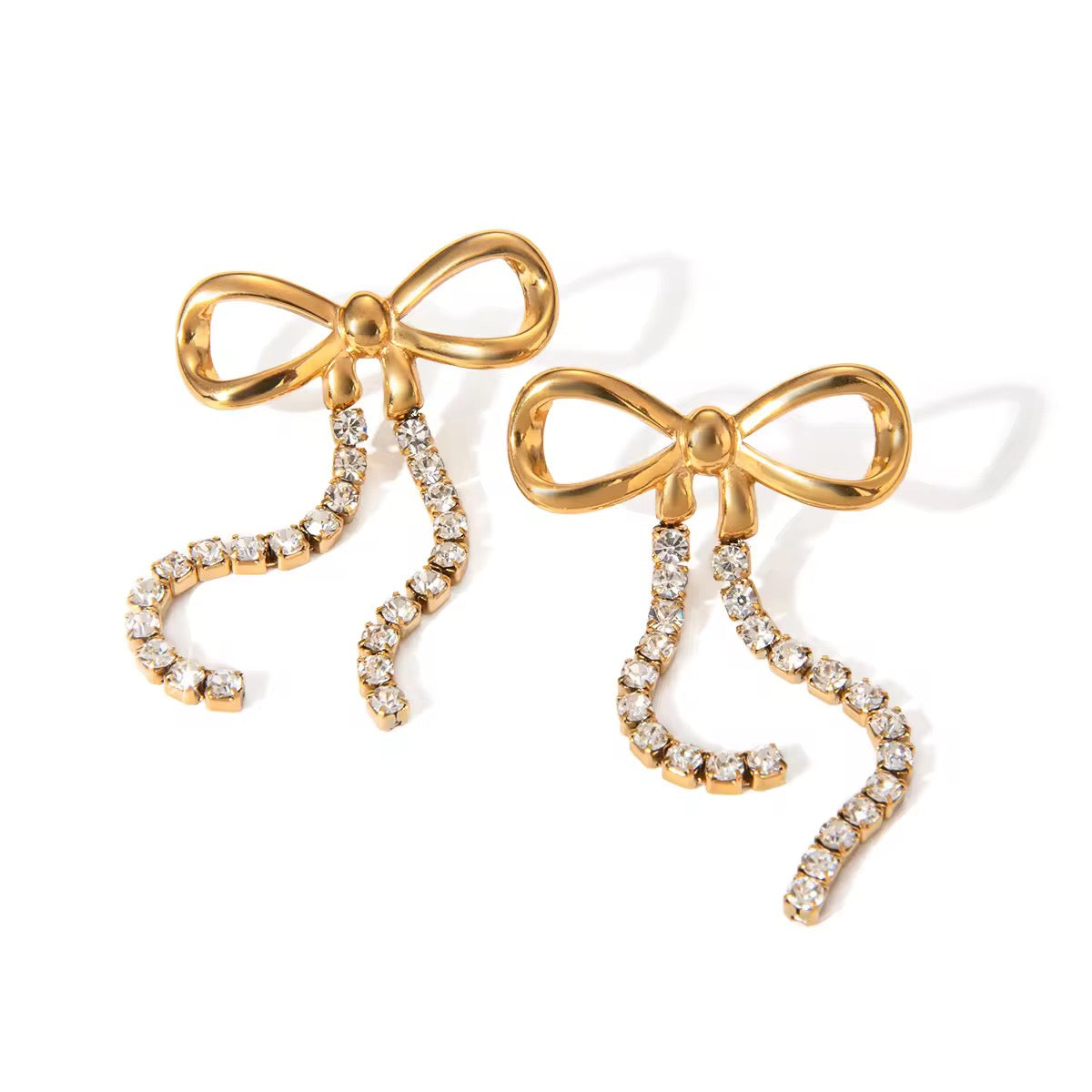 Belle Bow earrings