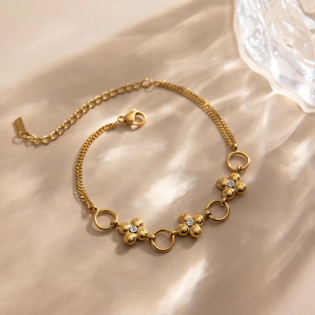 Golden Bloom Bracelet