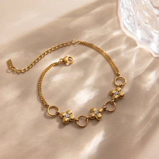 Golden Bloom Bracelet