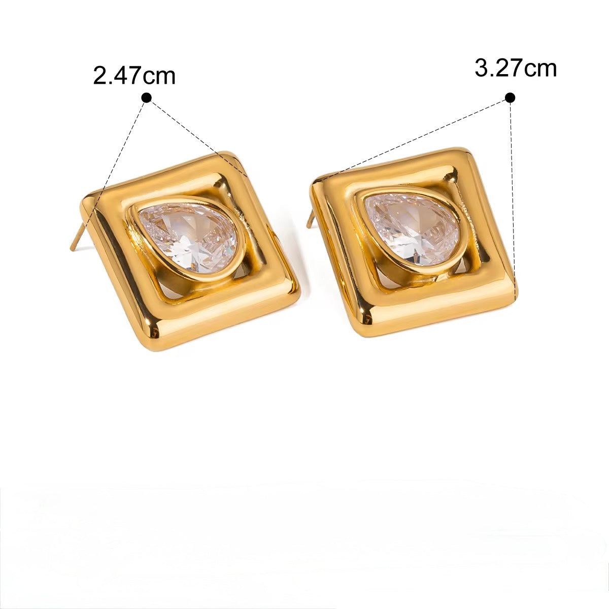Noir studs
