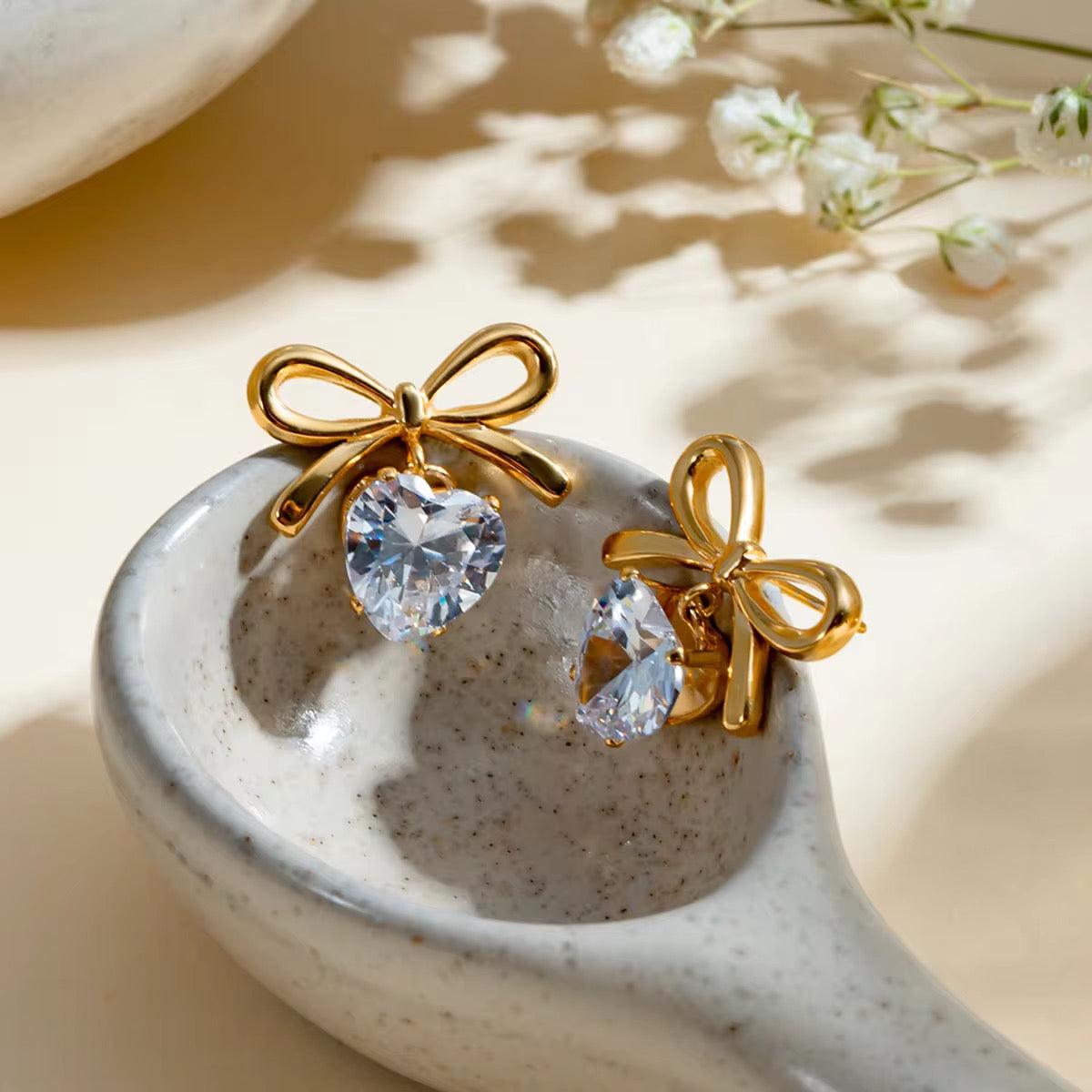 Bowknot Drop Earrings