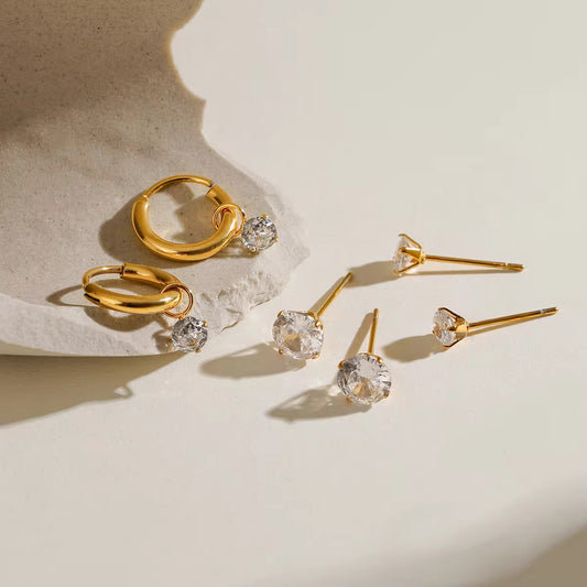 Dazzling earring set