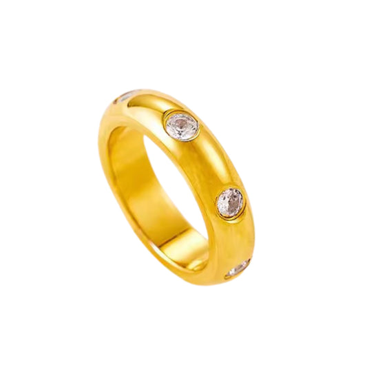 Gold Studded Band